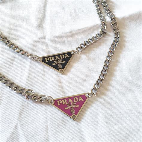 prada neckless|prada reworked necklace.